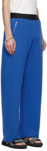 Dries Van Noten Blue Relaxed Lounge Pants