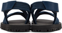 Dries Van Noten Blue Strap Sandals