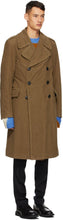Dries Van Noten Brown Long Coat