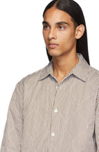 Dries Van Noten Brown Quilted Military Shirt