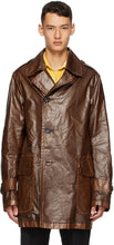 Dries Van Noten Brown Street Jacket - Sèche Van Noten Brown Street Jacket - 건조 밴 노켄 갈색 거리 자켓
