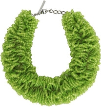 Dries Van Noten Green Beaded Necklace - Sèche Collier perlé vert Van Notten - 밴, 녹색 파란색 목걸이를 마시 러