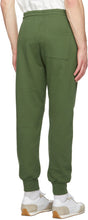 Dries Van Noten Green French Terry Lounge Pants