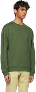 Dries Van Noten Green Relaxed Sweatshirt
