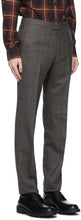 Dries Van Noten Grey Checked Straight Suit