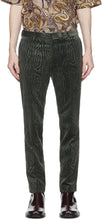Dries Van Noten Grey Patterned Trousers - Dries Van Noten Pantalon à motifs gris - 건조 밴 노켄 회색 무늬 바지
