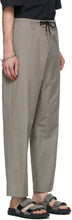 Dries Van Noten Grey Poplin Trousers