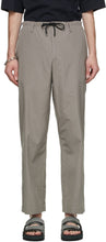 Dries Van Noten Grey Poplin Trousers - Dries Van Noten Grey Poplin Pantalons - 건조 밴 노켄 회색 포핀 바지