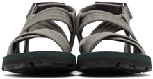 Dries Van Noten Grey Strap Sandals