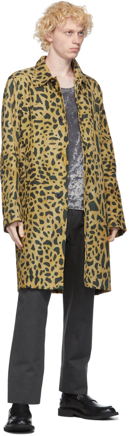 Dries Van Noten Grey Velvet Tank Top