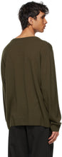 Dries Van Noten Khaki Cashmere Sweater