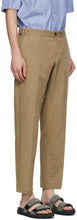 Dries Van Noten Khaki Cotton Trousers