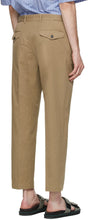 Dries Van Noten Khaki Cotton Trousers