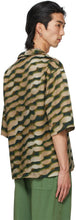 Dries Van Noten Khaki Len Lye Edition Graphic Short Sleeve Shirt