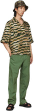 Dries Van Noten Khaki Len Lye Edition Graphic Short Sleeve Shirt