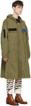 Dries Van Noten Khaki Long Coat