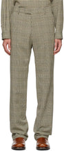 Dries Van Noten Multicolor Houndstooth Trousers - Dries Van Noten Pantalon de poule multicolore - 건조 밴 알코올 여러 가지 빛깔의 houndstooth 바지