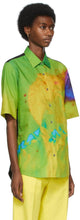 Dries Van Noten Multicolor Len Lye Edition Graphic Short Sleeve Shirt