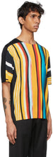 Dries Van Noten Multicolor Len Lye Edition Knit Neon Print T-Shirt