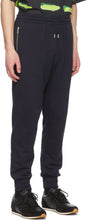 Dries Van Noten Navy French Terry Lounge Pants