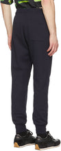 Dries Van Noten Navy French Terry Lounge Pants