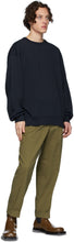 Dries Van Noten Navy French Terry Sweatshirt
