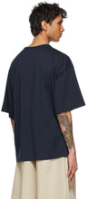 Dries Van Noten Navy Jersey T-Shirt