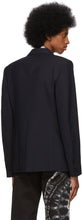 Dries Van Noten Navy Wool Blazer