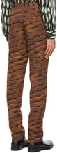 Dries Van Noten Orange Len Lye Edition Straight Trousers