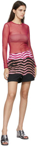 Dries Van Noten Pink Len Lye Edition Print Shorts