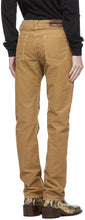 Dries Van Noten Tan Corduroy Slim Trousers