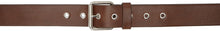 Dries Van Noten Tan Leather Belt - Sèche ceinture en cuir de bronzage - 건조 Van Noten Tan 가죽 벨트