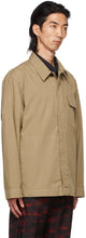 Dries Van Noten Tan Twill Overdyed Shirt