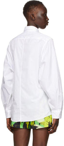 Dries Van Noten White Poplin Shirt