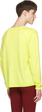 Dries Van Noten Yellow Cashmere Sweater