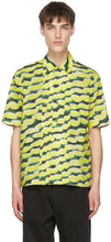 Dries Van Noten Yellow Len Lye Edition Camillo Short Sleeve Shirt - Sèche Van Noten Jaune Len Lye Edition Camillo Shirt à manches courtes - 밴 볼 노 웨 렌 옐로우 렌 잿빛 에디션 Camillo 짧은 소매 셔츠