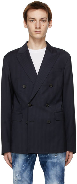 Dsquared2 Black Boston DB Blazer - Dsquared2 Black Boston DB Blazer - DSQuared2 블랙 보스턴 DB 블레이저