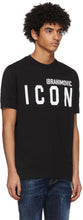 Dsquared2 Black Ibrahimovic Edition 'Icon' T-Shirt