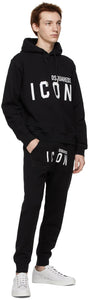 Dsquared2 Black 'Icon' Lounge Pants