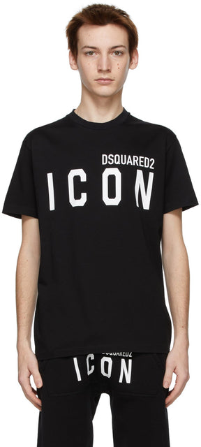 Dsquared2 Black 'Icon' T-Shirt - Dsquared2 T-shirt 