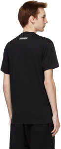 Dsquared2 Black Mirror Logo Cool T-Shirt