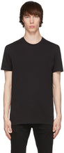 Dsquared2 Black Round Neck T-Shirt - T-shirt à col rond noir Dsquared2 - Dsquared2 검은 둥근 목 티셔츠