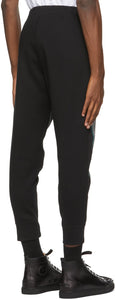 Dsquared2 Black Side Logo Ski Lounge Pants