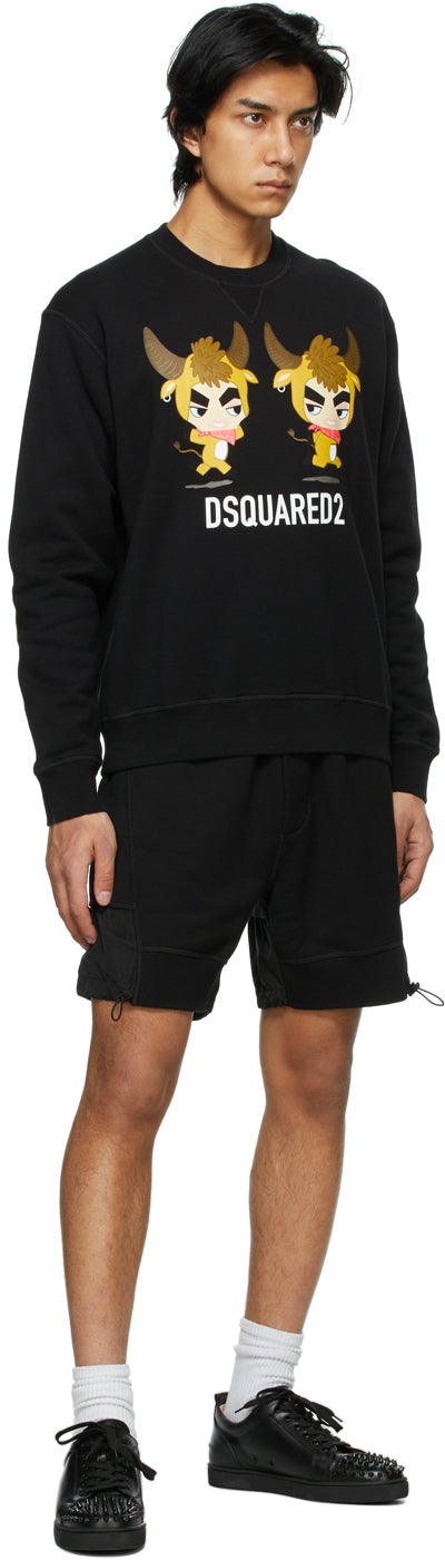 Dsquared2 Black 'Year Of The Ox' Sweatshirt