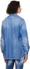 Dsquared2 Blue Denim Relaxed Dan Shirt