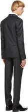 Dsquared2 Grey Wool Striped Paris Fit Suit