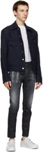 Dsquared2 Indigo Denim Aviator Jacket