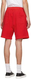 Dsquared2 Red 'Icon' Shorts