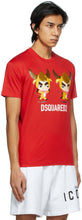 Dsquared2 Red 'Year Of The Ox' T-Shirt