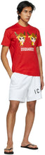 Dsquared2 Red 'Year Of The Ox' T-Shirt